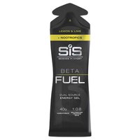 SIS Energigel Beta Fuel + Nootropics Lemon & Lime 60ml