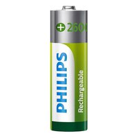 Philips R6B4B260 Pack AA Rechargeable Batteries