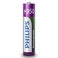 Philips R03B4A95/10 AAA Rechargeable Batteries 4 Units