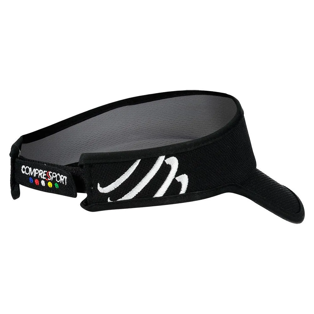 Compressport 25 X World Champion Visor Black, Runnerinn