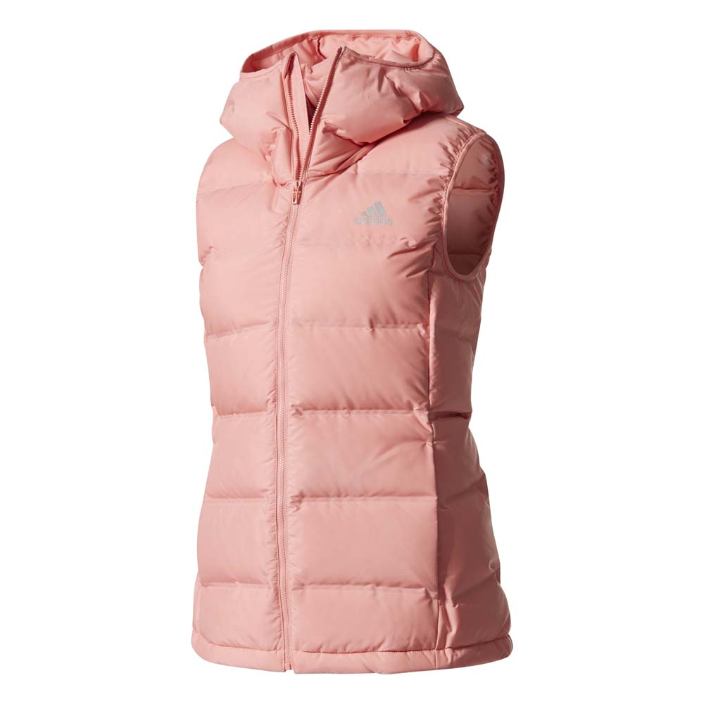 adidas helionic down hooded vest