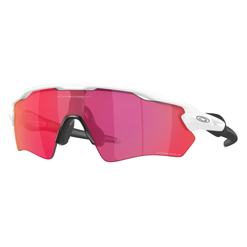 Oakley Radar EV XS Path Prizm Field Sunglasses White, Runnerinn