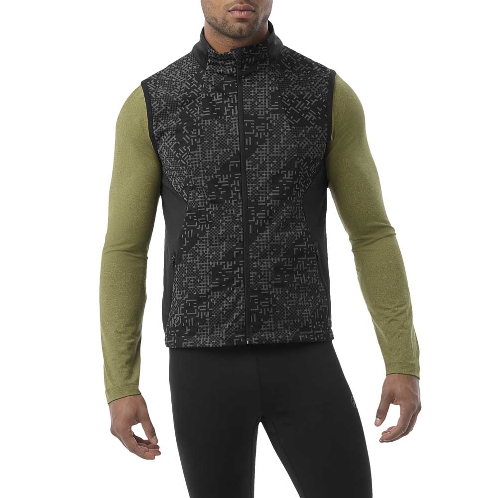 Asics Lite Show Vest Black buy and offers on Runnerinn