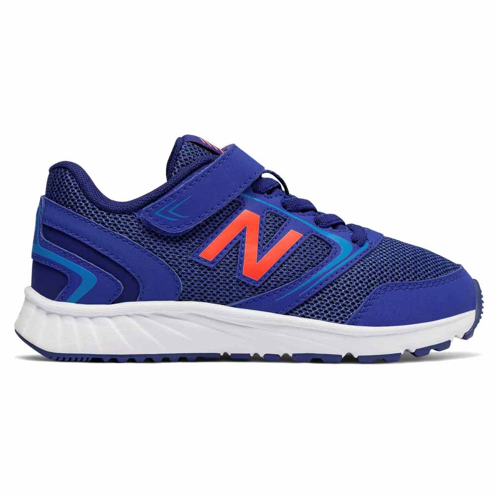 New balance 455 V1 Velcro Wide Youth Running Shoes Blue, Runnerinn