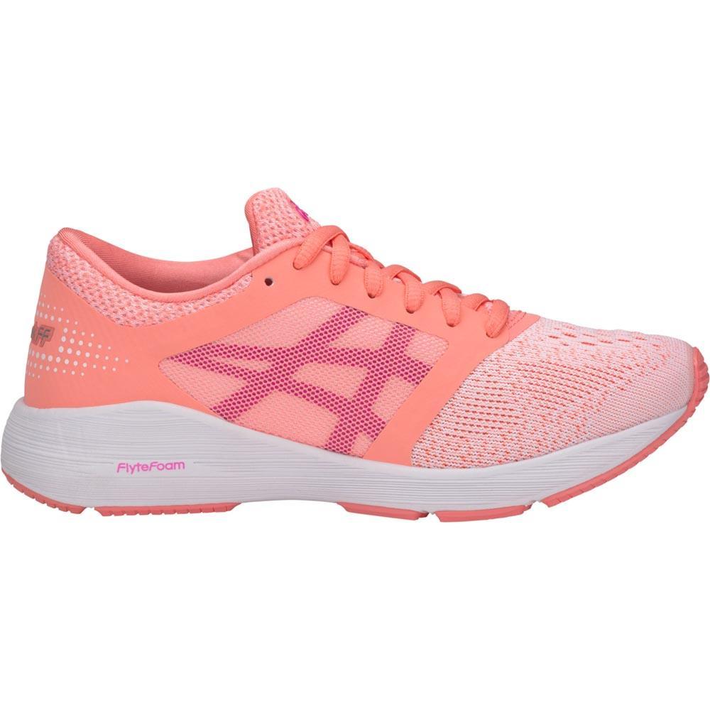 Asics Roadhawk FF GS Pink buy and offers on Runnerinn