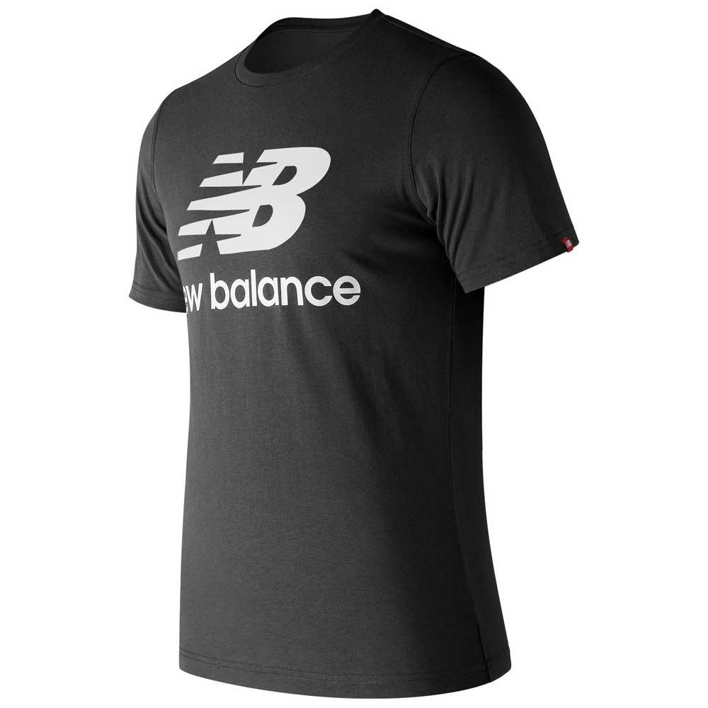 New balance MT83530 Logo Short Sleeve T-Shirt Black, Runnerinn
