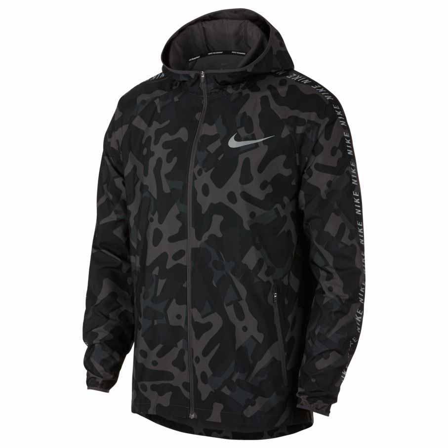 Nike Essential GX Hooded Black buy and offers on Runnerinn