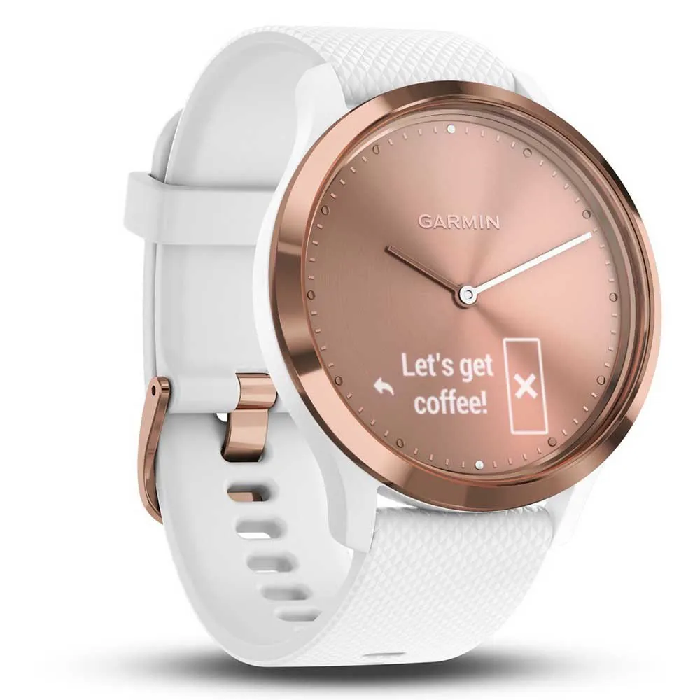 Garmin Relógio Vivomove HR Sport Branco, Runnerinn