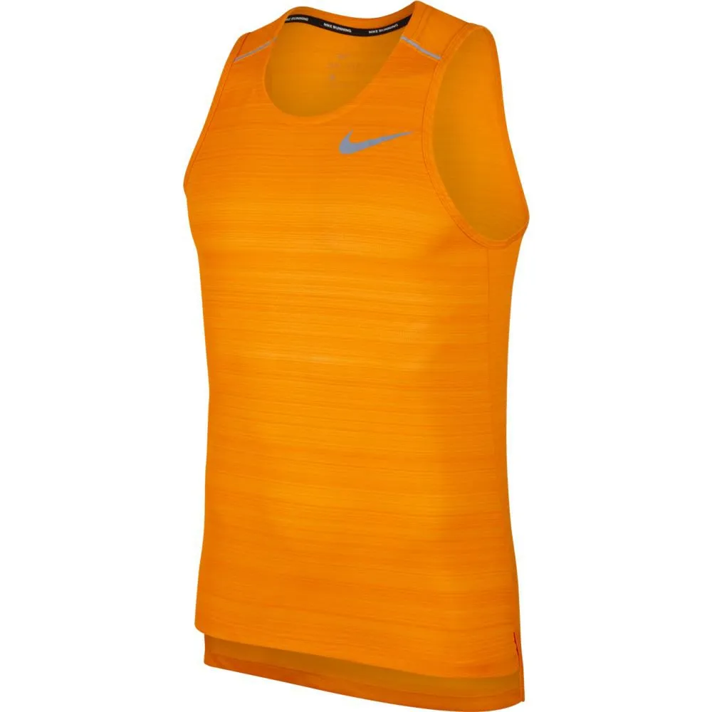 nike dri fit miler orange