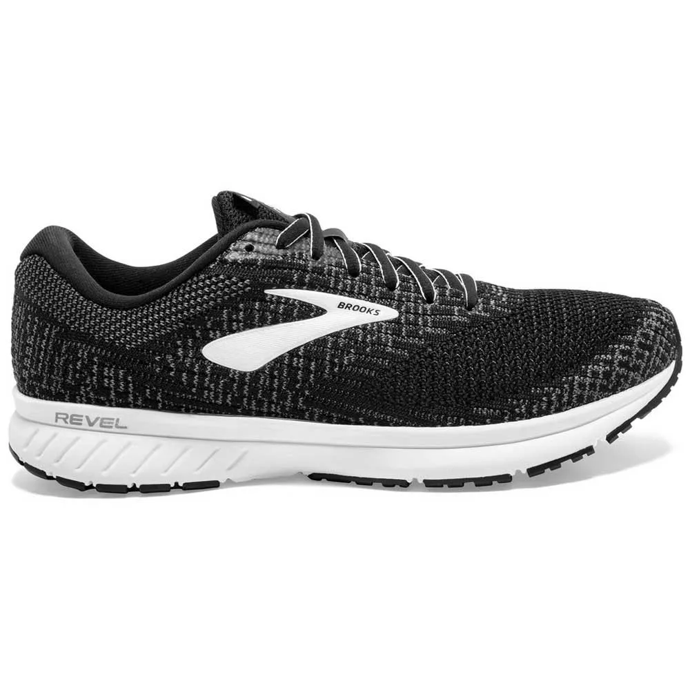 Brooks Revel 3 Schoenen Rennen Zwart 
