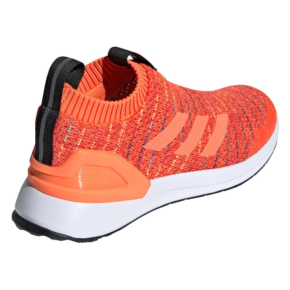 adidas Rapidarun Laceless Knit Junior Running Shoes Orange, Runnerinn