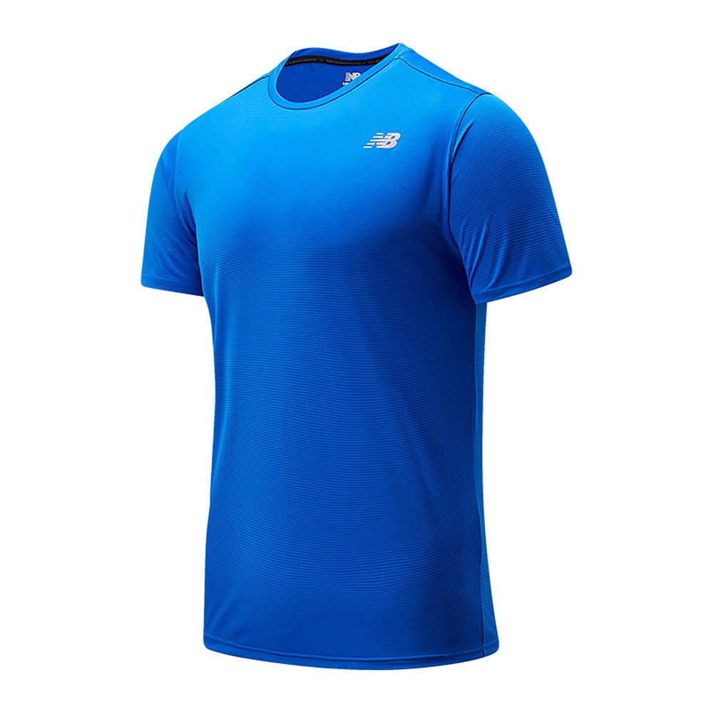 New balance Accelerate Short Sleeve T-Shirt Blue, Runnerinn