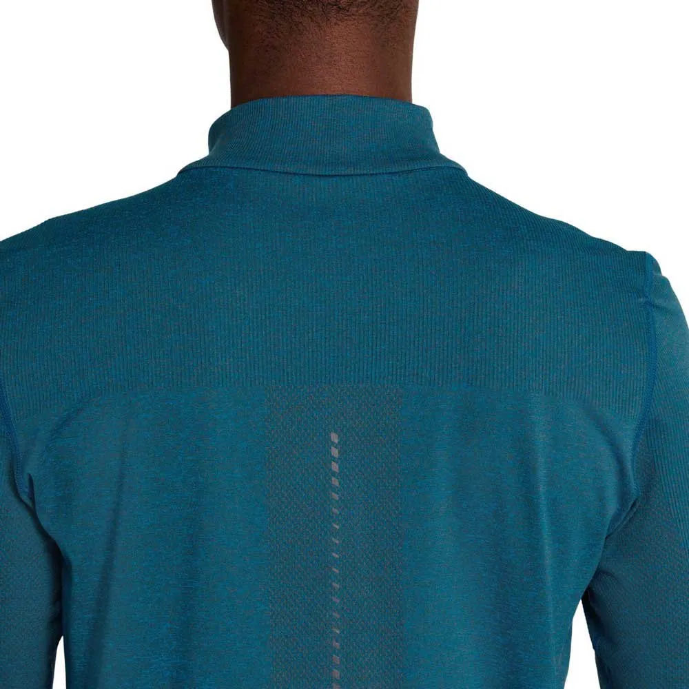 Asics Race Seamless Long Sleeve TShirt Blue, Runnerinn