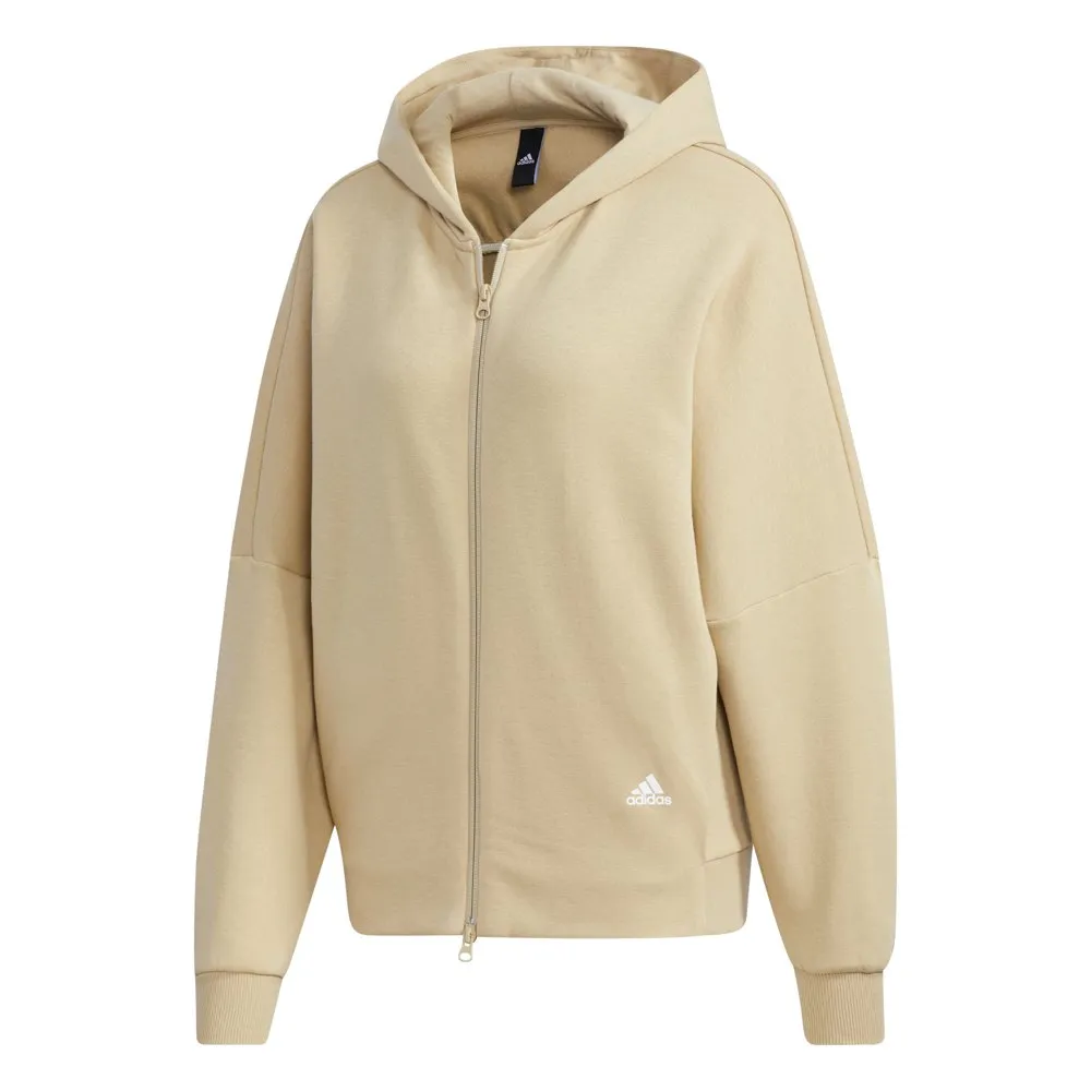 beige adidas hoodie