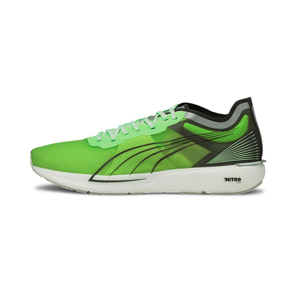 puma sports shoes green