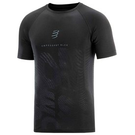 Compressport Training Black Edition 2020 T-shirt Met Korte Mouwen