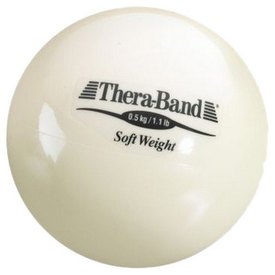 TheraBand Balle Médicinale à Poids Doux 0.5kg