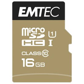 Emtec Tarjeta Memoria Micro SD 16GB Elite Gold