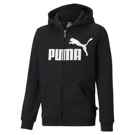 Puma Ess Big Logo Sweatshirt Met Volledige Rits