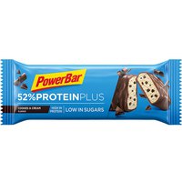 powerbar-proteines-plus-faible-en-sucre-52-50-grammes-biscuit-et-creme-energie-bar
