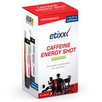 Etixx Kofeiini Shot 6 Natural Natural Injektiopullojen Laatikko