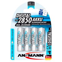 ansmann-1x4-nimh-rechargeable-2850-mignon-aa-2650mah-digital-batteries