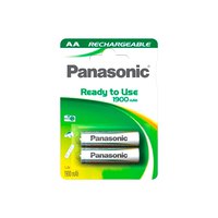 Panasonic Käyttövalmiit Paristot 1x2 NiMH Mignon AA 1900mAh