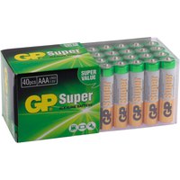 Gp batteries Alkali AAA-mikroparistot Super