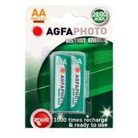 Agfa Batterie A Energia Diretta Akku NiMh Mignon AA 2100mAh