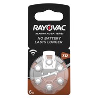 Rayovac Acoustic Special 312 6 Pezzi Batterie