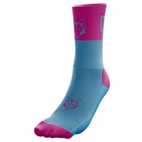 otso-chaussettes-multi-sport-medium-cut-light-blue-fluo-pink