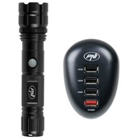 PNI Adventure F10 Flashlight With HC41 USB Charger