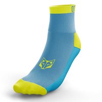 otso-calcetines-multi-sport-low-cut-light-blue-fluo-yellow