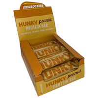 Maxim Choco/Arachide Hunky 55g Énergie Barres Boîte 12 Unités