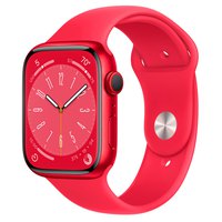 apple-series-8-red-gps-horloge-45-mm
