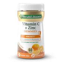 Natures bounty Vitamina C + Zinc 60 Unidades
