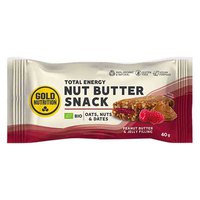 Gold nutrition Bio Nut Butter Snack 40g Peanut Butter & Gelee-Energieriegel