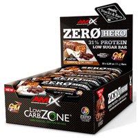 amix-low-carb-zerohero-65g-protein-bars-box-coconut-chocolate-15-units