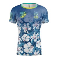 Otso Swim Bike Run Flower T-shirt Met Korte Mouwen
