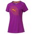 Puma T-shirt Manche Courte Pe Running Logo