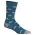 Icebreaker Chaussettes Lifestyle Fine Gauge Crew Campers