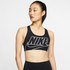 Nike Swoosh Futura Medium Support Sports Bra