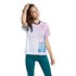 Reebok T-Shirt Manche Courte Workout Ready Meet You There All Over Print