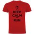 Kruskis Camiseta de manga corta Keep Calm And Run