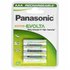 Panasonic AAA Rechargeable Evolta 4 Units