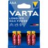Varta Pilas 1x4 Longlife Max Power Micro AAA LR03