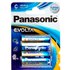Panasonic 1x2 Evolta Baby C LR 14 LR14EGE/2BP Batteries