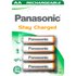 Panasonic 1x4 NiMH Mignon AA 1000mAh DECT Gebrauchsfertige Batterien