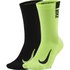 Nike Multiplier Crew Κάλτσες 2 ζευγάρια