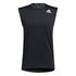 adidas Techfit Fitted mouwloos T-shirt